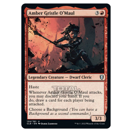 Magic The Gathering - Commander Legends - Battle for Baldur's Gate - Amber Gristle O'Maul - 159/361