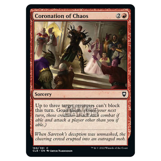 Magic The Gathering - Commander Legends - Battle for Baldur's Gate - Coronation of Chaos - 168/361