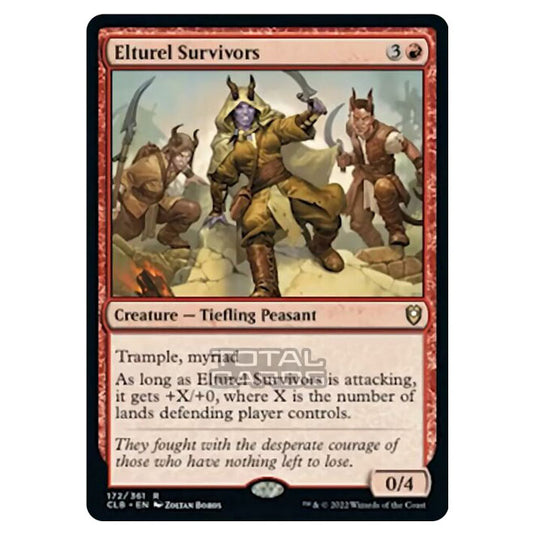 Magic The Gathering - Commander Legends - Battle for Baldur's Gate - Elturel Survivors - 172/361