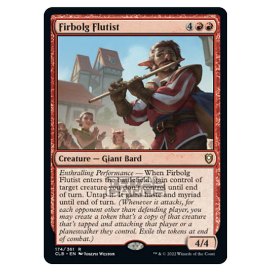 Magic The Gathering - Commander Legends - Battle for Baldur's Gate - Firbolg Flutist - 174/361