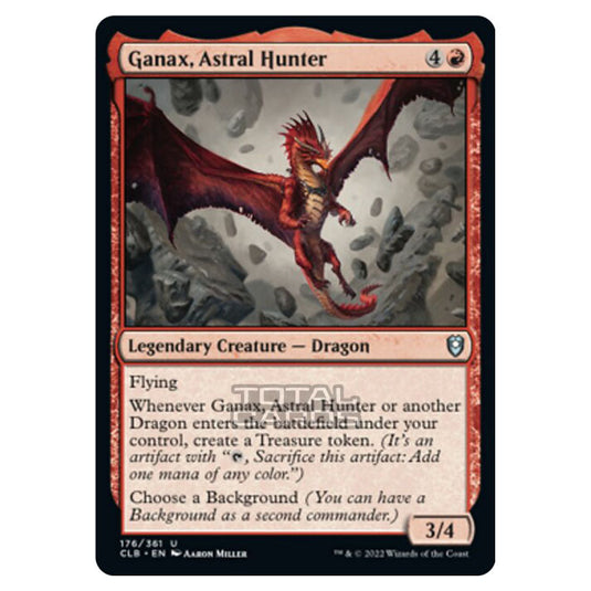 Magic The Gathering - Commander Legends - Battle for Baldur's Gate - Ganax, Astral Hunter - 176/361