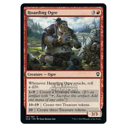 Magic The Gathering - Commander Legends - Battle for Baldur's Gate - Hoarding Ogre - 181/361