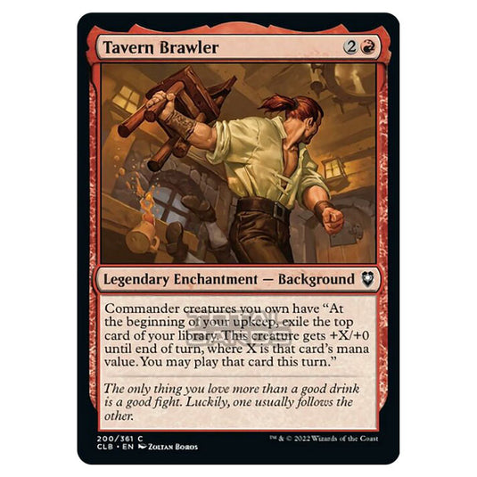 Magic The Gathering - Commander Legends - Battle for Baldur's Gate - Tavern Brawler - 200/361