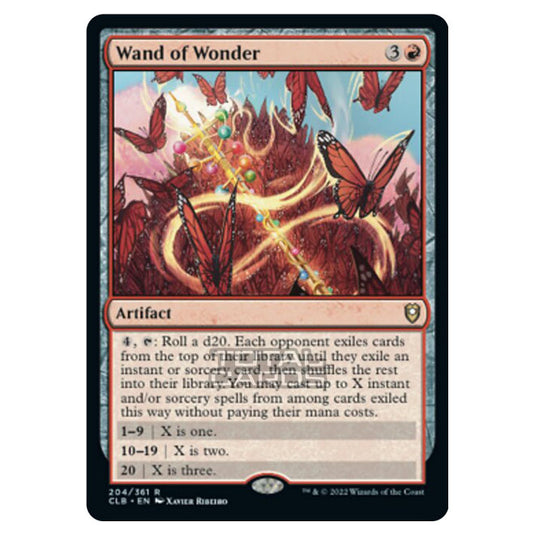 Magic The Gathering - Commander Legends - Battle for Baldur's Gate - Wand of Wonder - 204/361