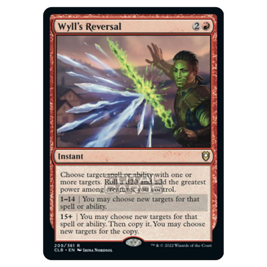 Magic The Gathering - Commander Legends - Battle for Baldur's Gate - Wyll's Reversal - 209/361