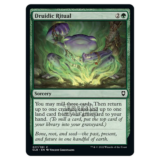 Magic The Gathering - Commander Legends - Battle for Baldur's Gate - Druidic Ritual - 227/361