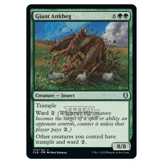 Magic The Gathering - Commander Legends - Battle for Baldur's Gate - Giant Ankheg - 233/361