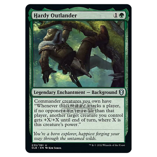 Magic The Gathering - Commander Legends - Battle for Baldur's Gate - Hardy Outlander - 235/361