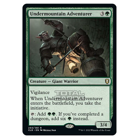 Magic The Gathering - Commander Legends - Battle for Baldur's Gate - Undermountain Adventurer - 260/361