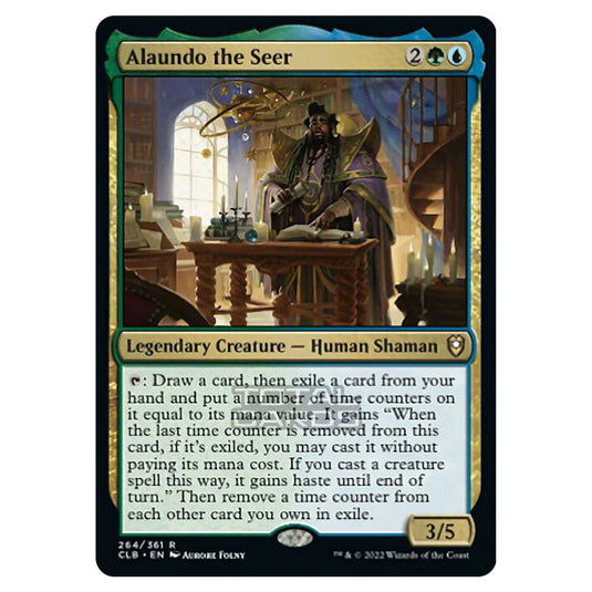 Magic The Gathering - Commander Legends - Battle for Baldur's Gate - Alaundo the Seer - 264/361