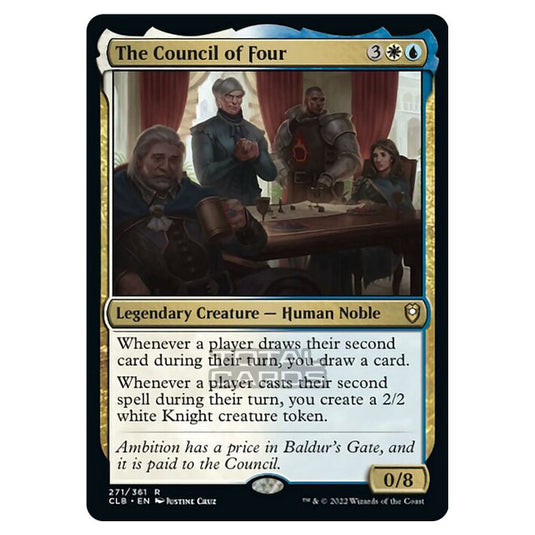 Magic The Gathering - Commander Legends - Battle for Baldur's Gate - The Council of Four - 271/361