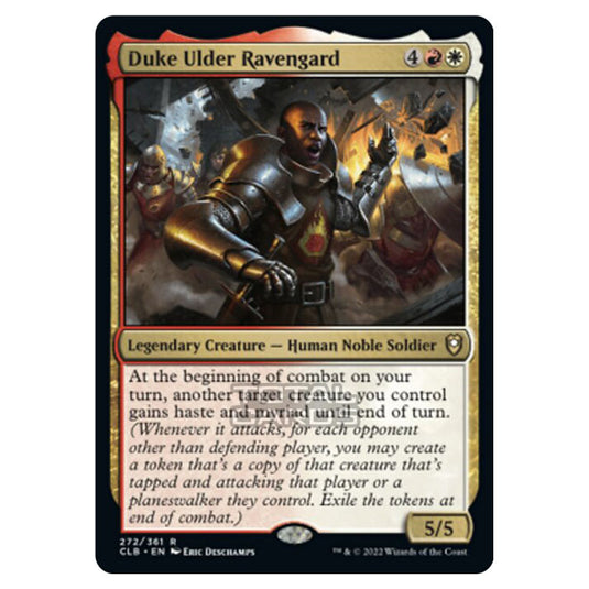 Magic The Gathering - Commander Legends - Battle for Baldur's Gate - Duke Ulder Ravengard - 272/361