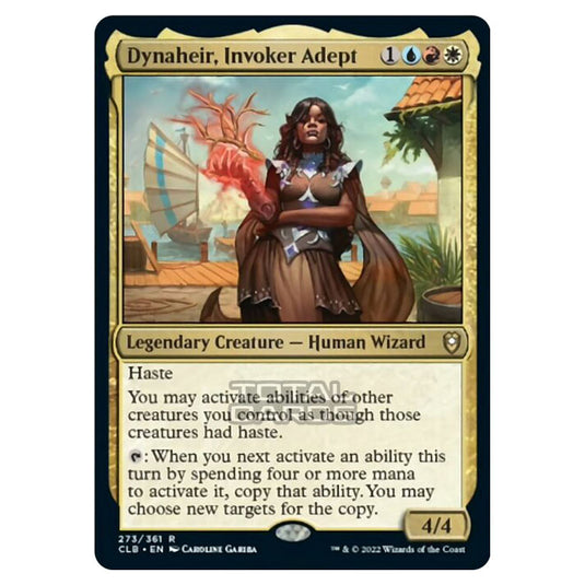 Magic The Gathering - Commander Legends - Battle for Baldur's Gate - Dynaheir, Invoker Adept - 273/361