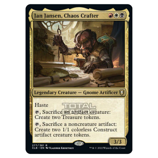 Magic The Gathering - Commander Legends - Battle for Baldur's Gate - Jan Jansen, Chaos Crafter - 277/361