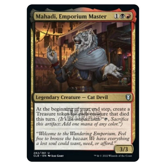 Magic The Gathering - Commander Legends - Battle for Baldur's Gate - Mahadi, Emporium Master - 282/361