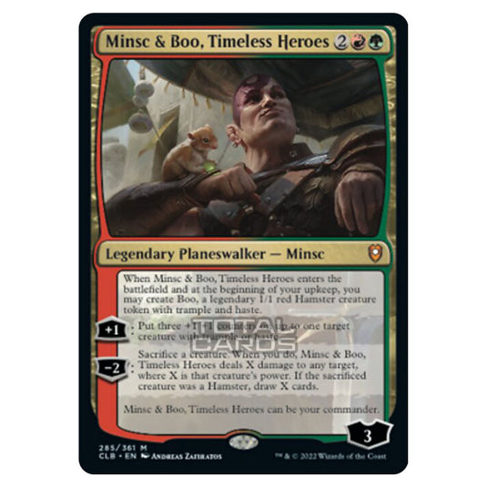 Magic The Gathering - Commander Legends - Battle for Baldur's Gate - Minsc & Boo, Timeless Heroes - 285/361