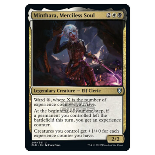 Magic The Gathering - Commander Legends - Battle for Baldur's Gate - Minthara, Merciless Soul - 286/361