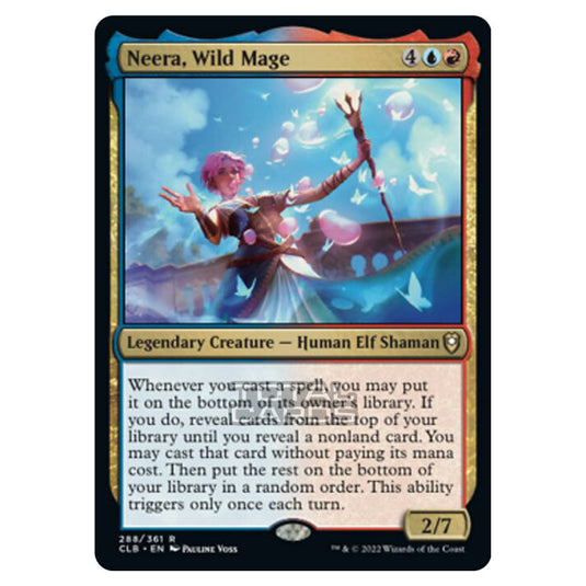 Magic The Gathering - Commander Legends - Battle for Baldur's Gate - Neera, Wild Mage - 288/361