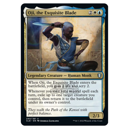 Magic The Gathering - Commander Legends - Battle for Baldur's Gate - Oji, the Exquisite Blade - 290/361