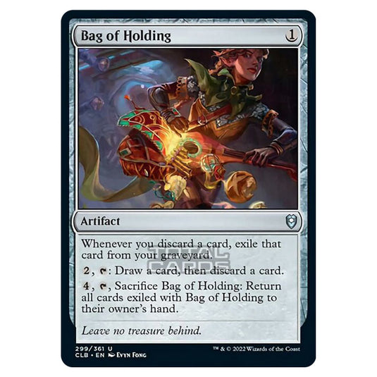 Magic The Gathering - Commander Legends - Battle for Baldur's Gate - Bag of Holding - 299/361