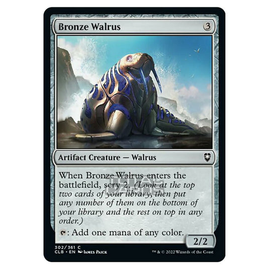 Magic The Gathering - Commander Legends - Battle for Baldur's Gate - Bronze Walrus - 302/361