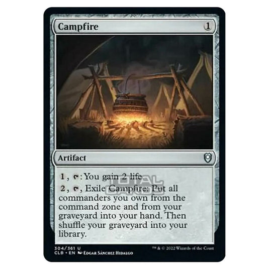 Magic The Gathering - Commander Legends - Battle for Baldur's Gate - Campfire - 304/361