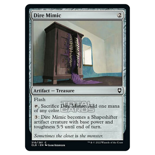 Magic The Gathering - Commander Legends - Battle for Baldur's Gate - Dire Mimic - 310/361