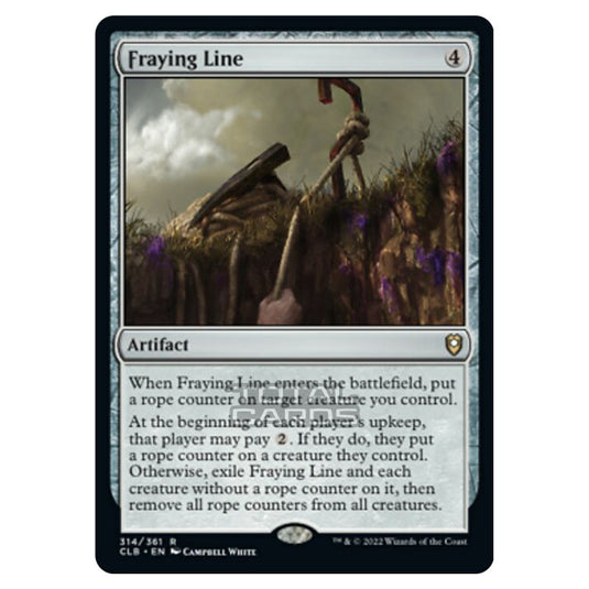 Magic The Gathering - Commander Legends - Battle for Baldur's Gate - Fraying Line - 314/361