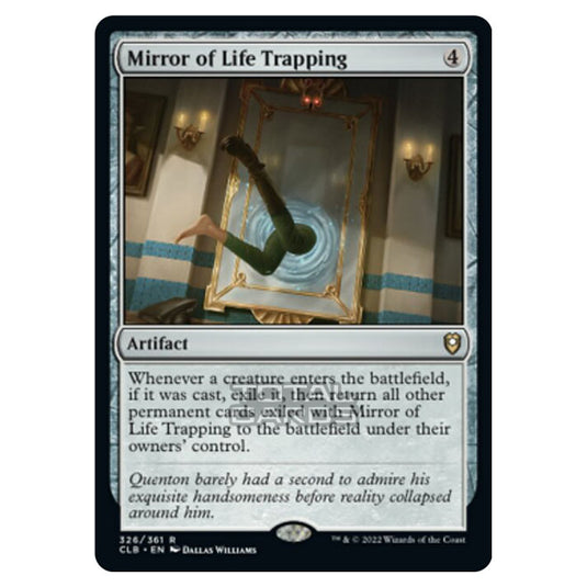 Magic The Gathering - Commander Legends - Battle for Baldur's Gate - Mirror of Life Trapping - 326/361