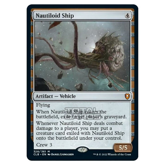 Magic The Gathering - Commander Legends - Battle for Baldur's Gate - Nautiloid Ship - 328/361