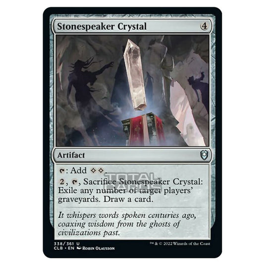 Magic The Gathering - Commander Legends - Battle for Baldur's Gate - Stonespeaker Crystal - 338/361