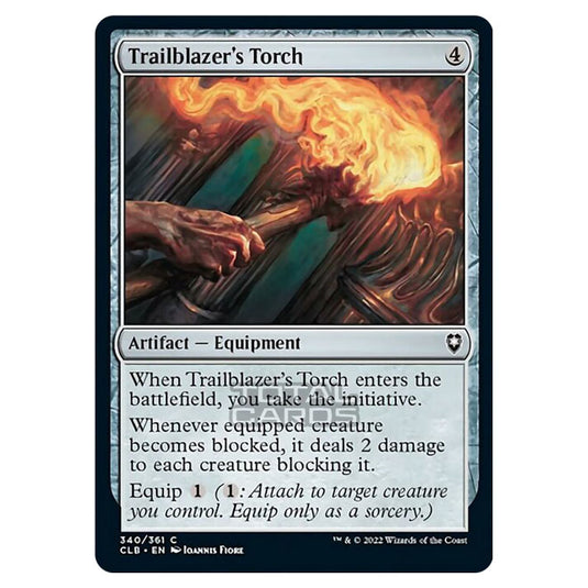 Magic The Gathering - Commander Legends - Battle for Baldur's Gate - Trailblazer's Torch - 340/361