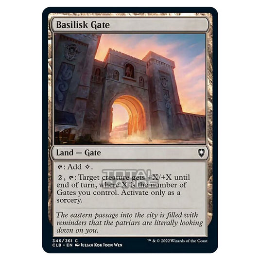 Magic The Gathering - Commander Legends - Battle for Baldur's Gate - Basilisk Gate - 346/361