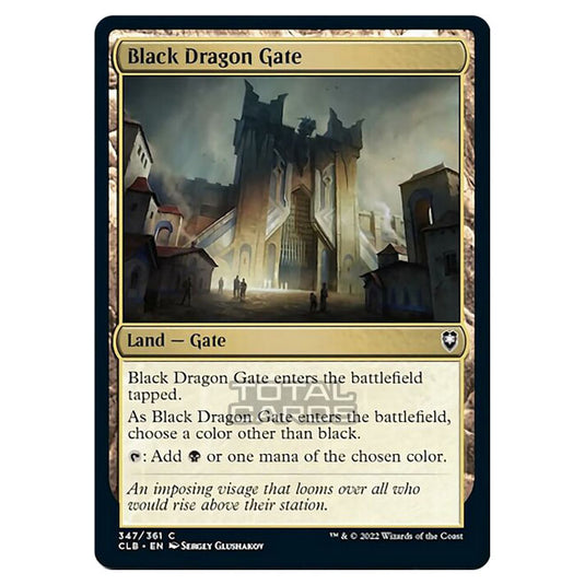 Magic The Gathering - Commander Legends - Battle for Baldur's Gate - Black Dragon Gate - 347/361