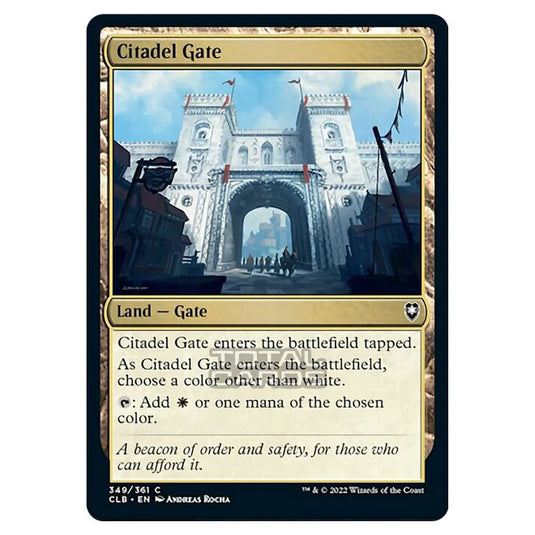 Magic The Gathering - Commander Legends - Battle for Baldur's Gate - Citadel Gate - 349/361