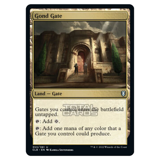 Magic The Gathering - Commander Legends - Battle for Baldur's Gate - Gond Gate - 353/361