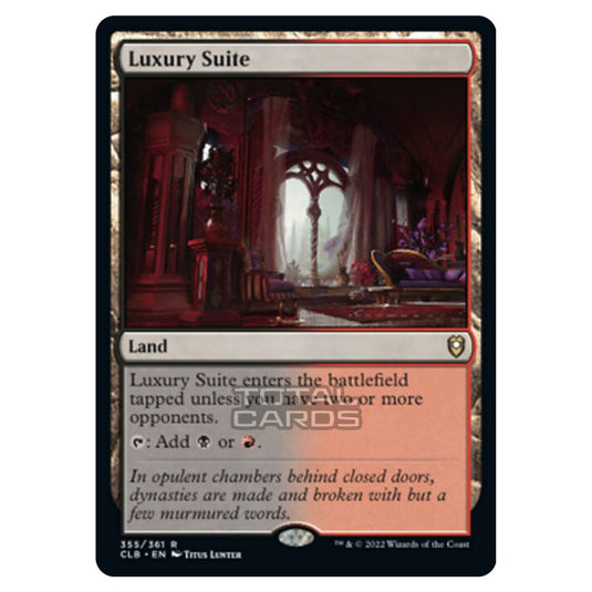 Magic The Gathering - Commander Legends - Battle for Baldur's Gate - Luxury Suite - 355/361