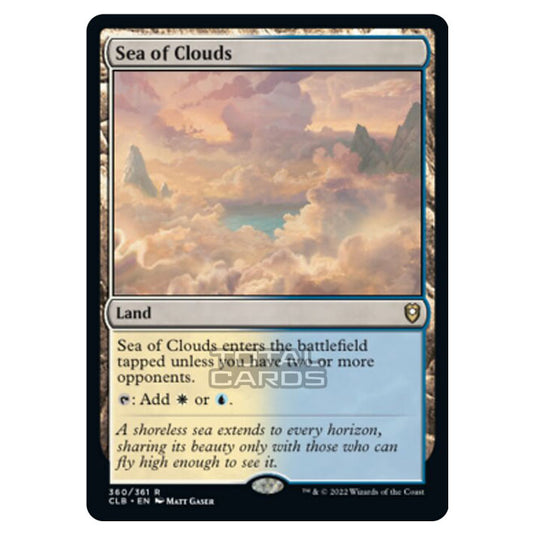 Magic The Gathering - Commander Legends - Battle for Baldur's Gate - Sea of Clouds - 360/361