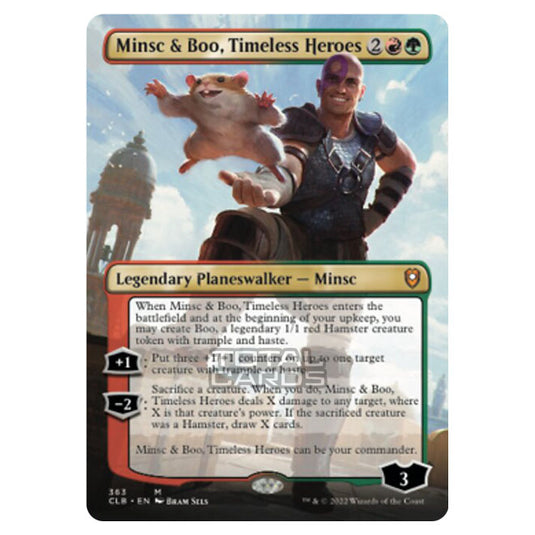 Magic The Gathering - Commander Legends - Battle for Baldur's Gate - Minsc & Boo, Timeless Heroes - 363/361