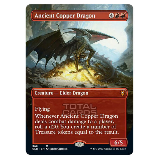 Magic The Gathering - Commander Legends - Battle for Baldur's Gate - Ancient Copper Dragon - 368/361