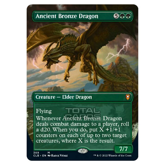 Magic The Gathering - Commander Legends - Battle for Baldur's Gate - Ancient Bronze Dragon - 369/361