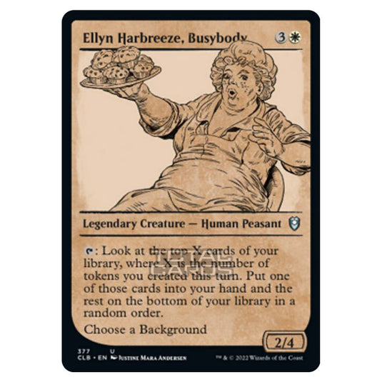 Magic The Gathering - Commander Legends - Battle for Baldur's Gate - Ellyn Harbreeze, Busybody - 377/361