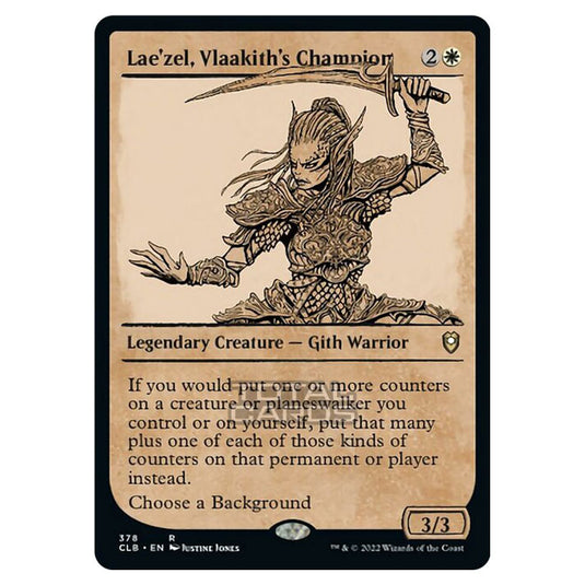 Magic The Gathering - Commander Legends - Battle for Baldur's Gate - Lae'zel, Vlaakith's Champion - 378/361