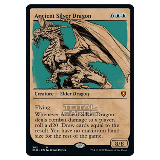 Magic The Gathering - Commander Legends - Battle for Baldur's Gate - Ancient Silver Dragon - 382/361