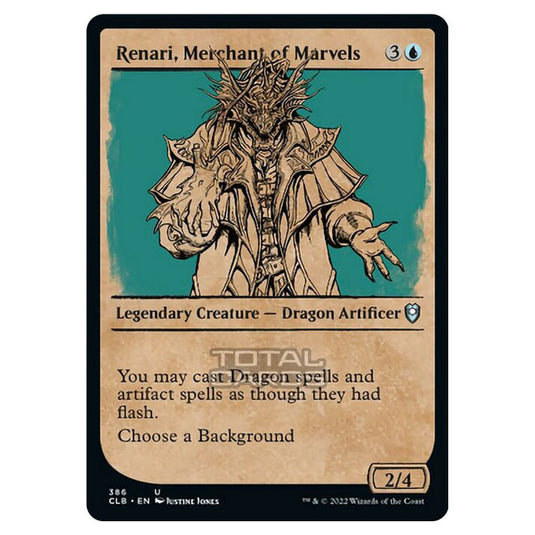 Magic The Gathering - Commander Legends - Battle for Baldur's Gate - Renari, Merchant of Marvels - 386/361