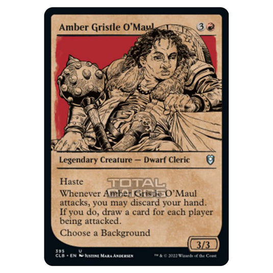 Magic The Gathering - Commander Legends - Battle for Baldur's Gate - Amber Gristle O'Maul - 395/361