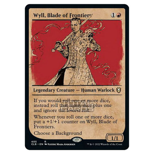 Magic The Gathering - Commander Legends - Battle for Baldur's Gate - Wyll, Blade of Frontiers - 405/361