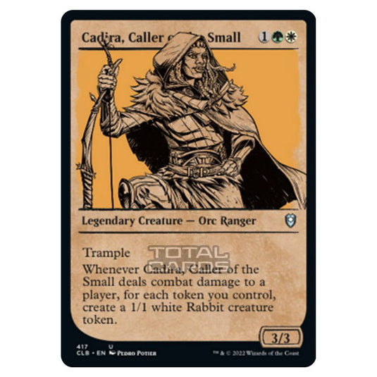 Magic The Gathering - Commander Legends - Battle for Baldur's Gate - Cadira, Caller of the Small - 417/361