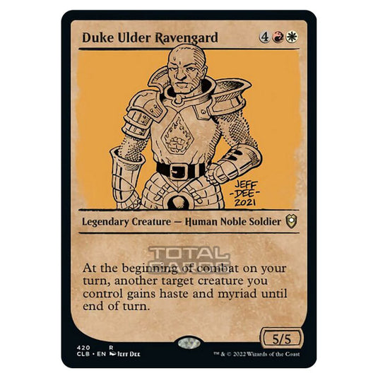 Magic The Gathering - Commander Legends - Battle for Baldur's Gate - Duke Ulder Ravengard - 420/361