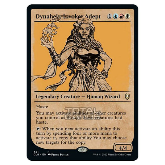 Magic The Gathering - Commander Legends - Battle for Baldur's Gate - Dynaheir, Invoker Adept - 421/361